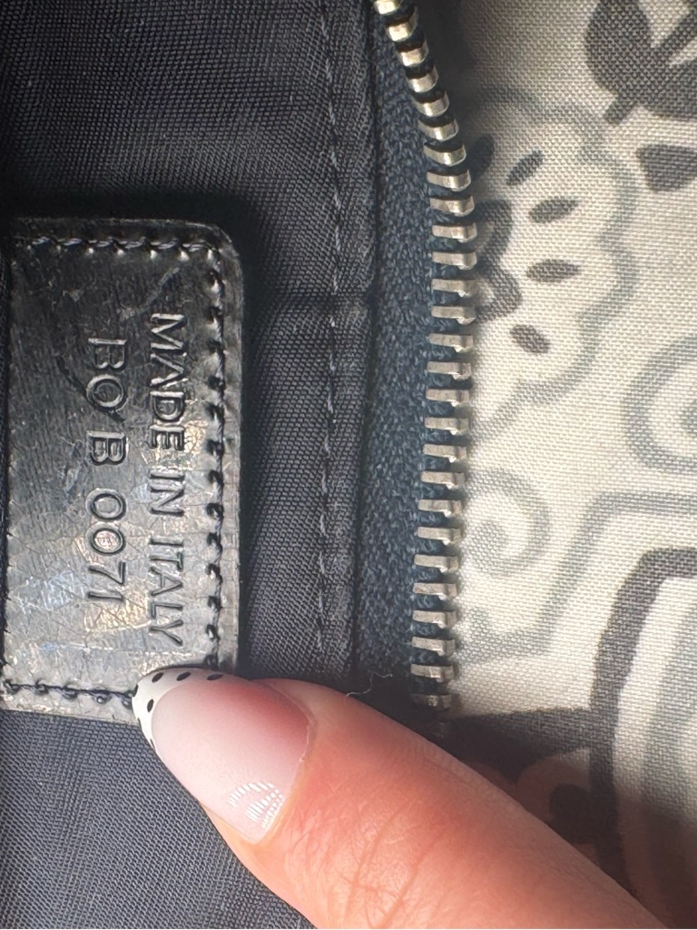 Dior Denim Patch Shoulder Bag with Pins - Picture 4 of 5
